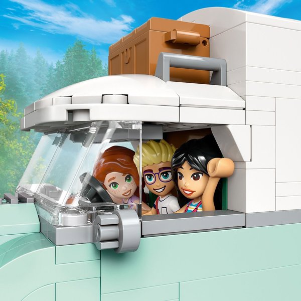 LEGO Friends Αυτοκινούμενο Τροχόσπιτο (42663) - Σετ Κατασκευής για Παιδιά