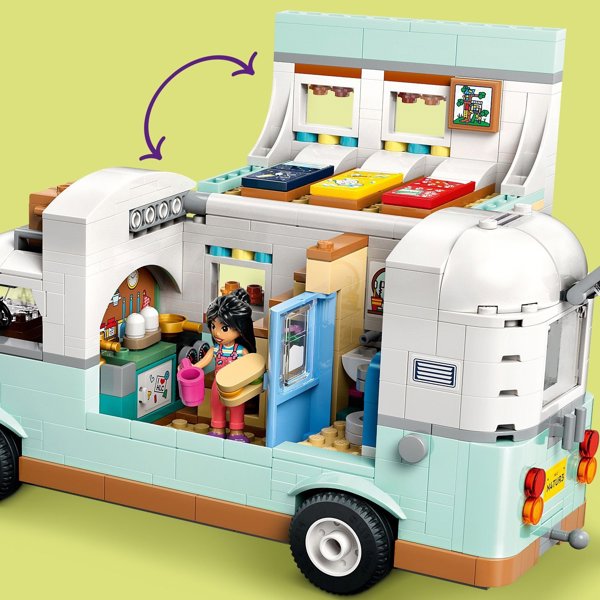 LEGO Friends Αυτοκινούμενο Τροχόσπιτο (42663) - Σετ Κατασκευής για Παιδιά