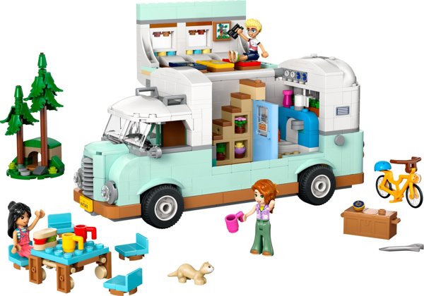 LEGO Friends Αυτοκινούμενο Τροχόσπιτο (42663) - Σετ Κατασκευής για Παιδιά