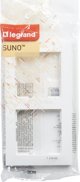 Legrand Suno Διπλό Πλαίσιο Λευκό 721502 για Μηχανισμούς Διακοπτών