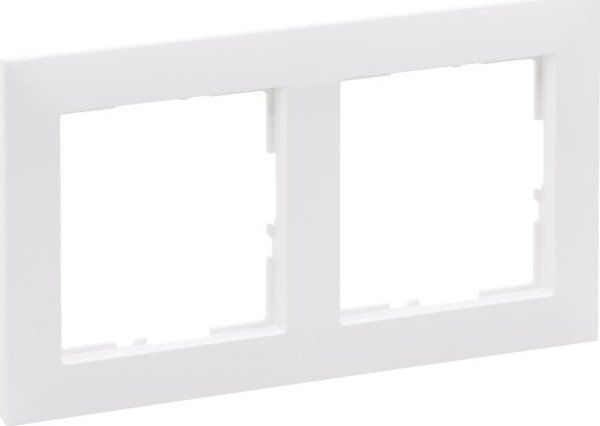 Legrand Suno Διπλό Πλαίσιο Λευκό 721502 για Μηχανισμούς Διακοπτών