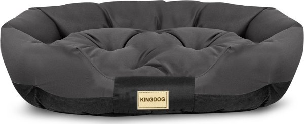 Legowisko kojec owal 130 x 105 cm czarne Prestige