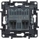 Legrand Niloe Step Περιστροφικός Ρυθμιστής Φωτισμού 5-300W 863552, Μαύρο