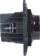 Legrand Niloe Step Περιστροφικός Ρυθμιστής Φωτισμού 5-300W 863552, Μαύρο