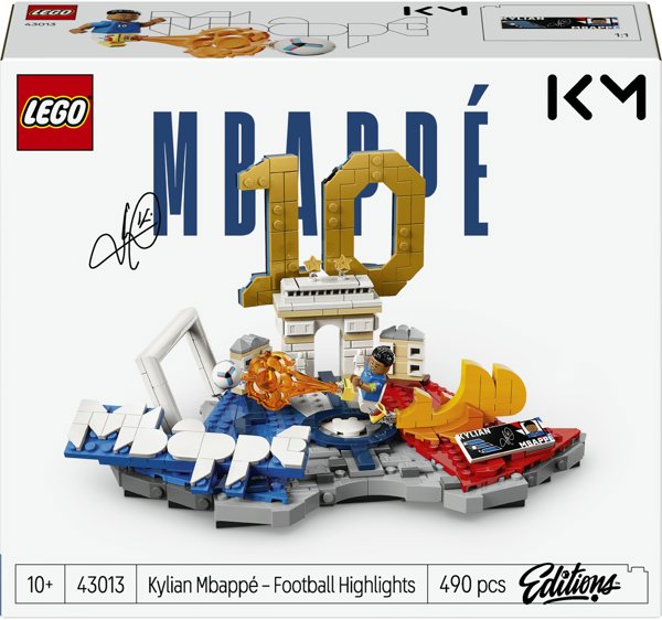 LEGO Kylian Mbappé — Ποδοσφαιρικές Στιγμές (43013) – Σετ Δόμησης