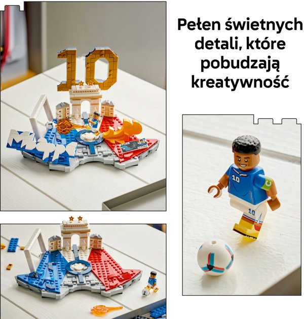 LEGO Kylian Mbappé — Ποδοσφαιρικές Στιγμές (43013) – Σετ Δόμησης