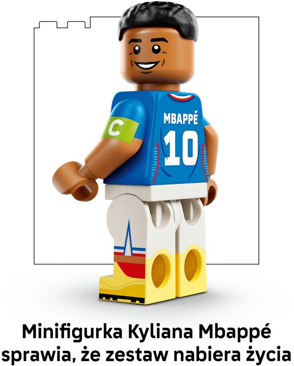 LEGO Kylian Mbappé — Ποδοσφαιρικές Στιγμές (43013) – Σετ Δόμησης