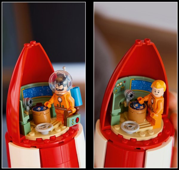 LEGO Ideas Tintin® Ο Πύραυλος για τη Σελήνη (21367) - Σετ Κατασκευών