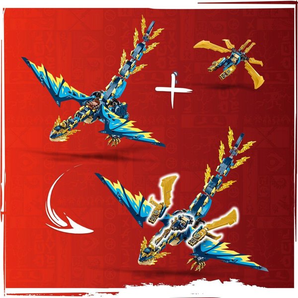 LEGO Ninjago Δράκος στοιχείων ενάντια σε μηχανή αυτοκράτειρας (71796)