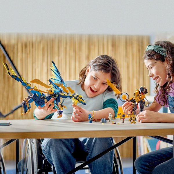 LEGO Ninjago Δράκος στοιχείων ενάντια σε μηχανή αυτοκράτειρας (71796)