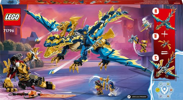 LEGO Ninjago Δράκος στοιχείων ενάντια σε μηχανή αυτοκράτειρας (71796)