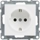 Legrand Suno Πρίζα Σούκο 2P+Z με Κλείστρο και Αυτόματους Ακροδέκτες 16A 250V, Λευκό, 721120