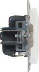 Legrand Suno Πρίζα Σούκο 2P+Z με Κλείστρο και Αυτόματους Ακροδέκτες 16A 250V, Λευκό, 721120