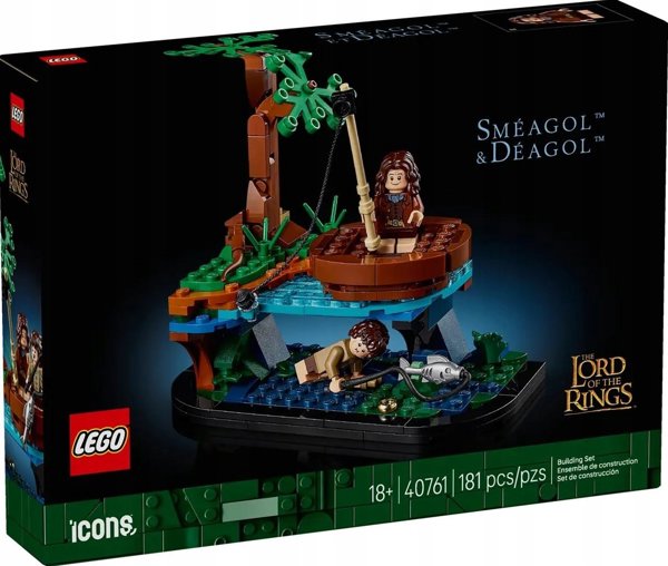 LEGO 40761 Icons - Άρχοντας των Δαχτυλιδιών: Σμέαγκ και Ντέαγκ