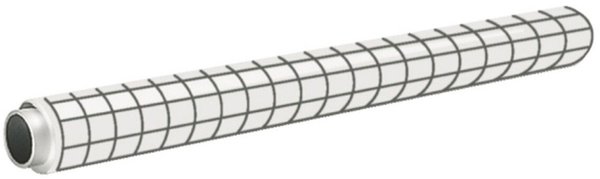 Leitz EasyFlip® Foil Squared, Black, White, 600 mm, 20000 mm