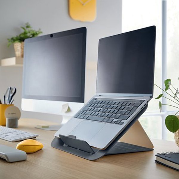 Leitz Ergo Cosy Βάση Laptop Ρυθμιζόμενη – Γκρι