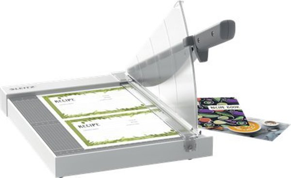 Leitz Precision Home A4 Γκιλοτίνα Χαρτιού, Για 8 Φύλλα, 298x498x262mm