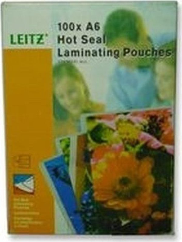 LEITZ LEITZ EVA A6 2x125mµ, Διαφανές, 115 mm, 30 mm, 160 mm, 530 g, 100 τεμ.
