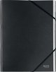 Leitz Signature Folder Φάκελος A4 Με 12 Διαχωριστικά, Με Λάστιχο, Μαύρος, 247x320mm