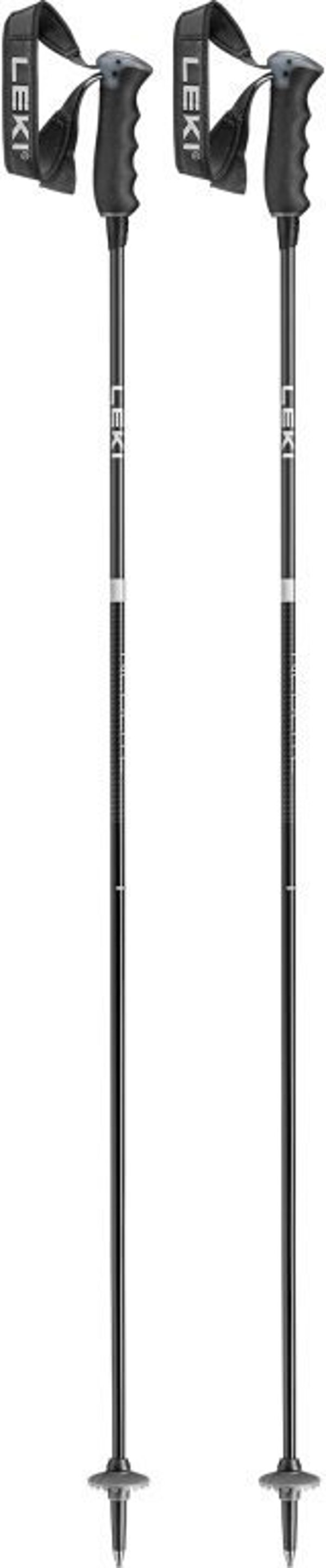 LEKI KIJE NEOLITE CARBON 120 cm black-dark anthracite-white