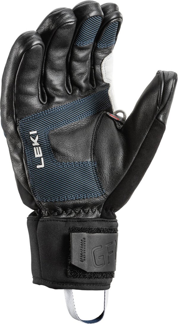 LEKI Griffin Base 3D Γάντια Black-Marine 10.0
