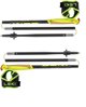 Leki Mπατόν Πεζοπορίας Trail Evotrail FX.One TA, Αναδιπλούμενα, Black-Anthracite-Neon Yellow, 115cm