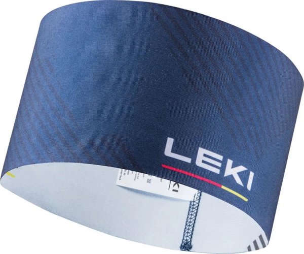Leki LE XC Headband blue-white-gray