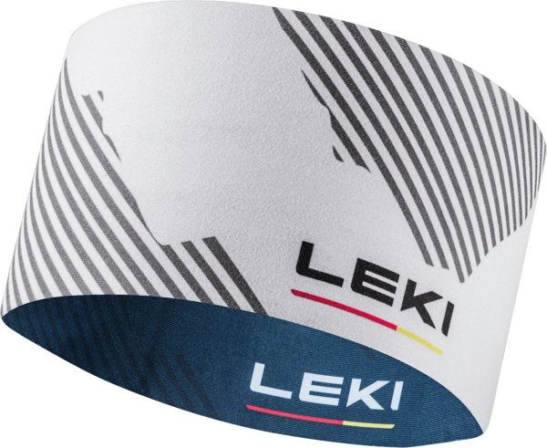 Leki LE XC Headband blue-white-gray