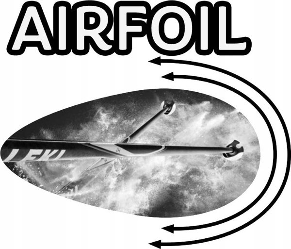 Leki LEKI STICKS 3D AIRFOIL μαύρο/κόκκινο 125