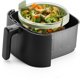 Lekue Air fryer Round Glass Dish