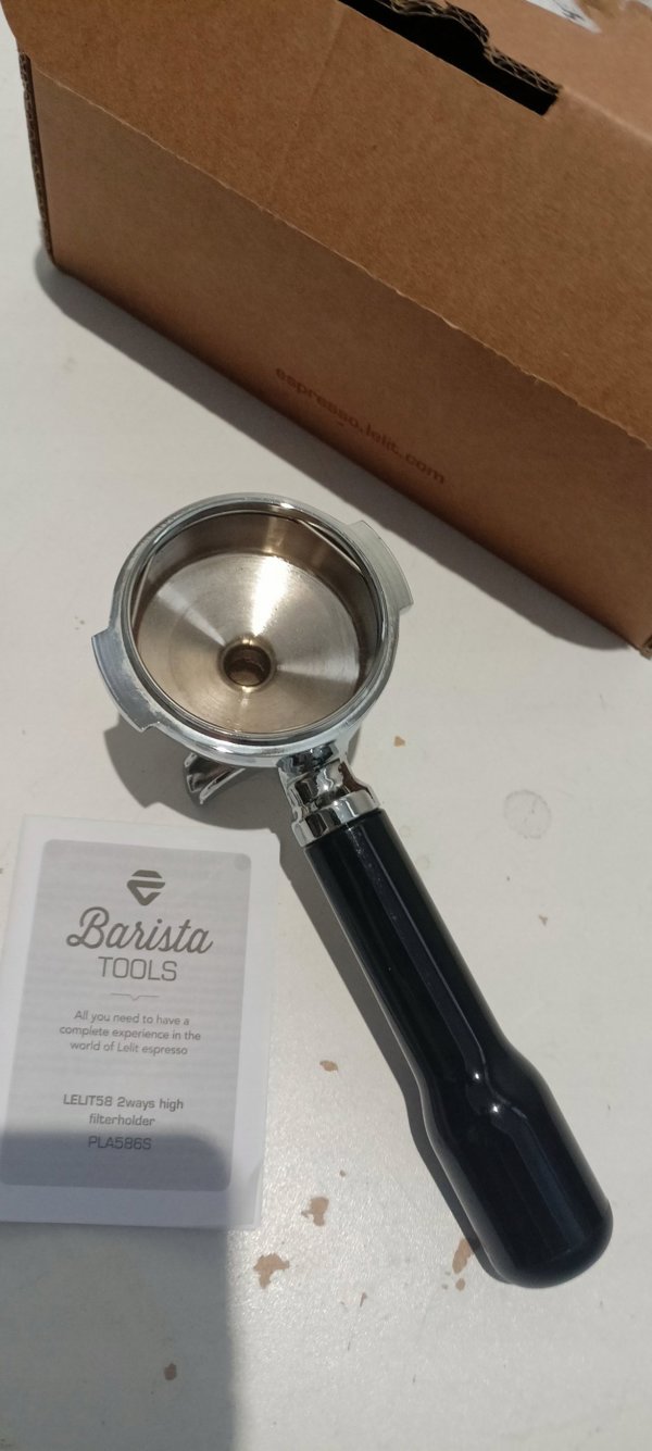 Lelit Lelit - PLA586S Portafilter 58mm με διπλή έξοδο για τις σειρές Mara και Giulietta