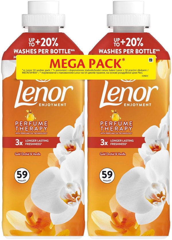 Lenor Gold Orchid &amp| Vanilla velas mikstinatajs  2x1.239ml 80825994 (8700216880855)