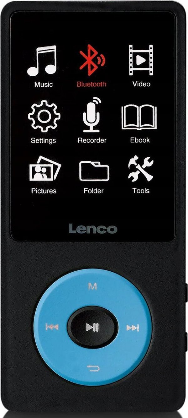 Lenco LENCO Xemio-860 MP4-Player με οθόνη μπαταρία BT 8GB μπλε