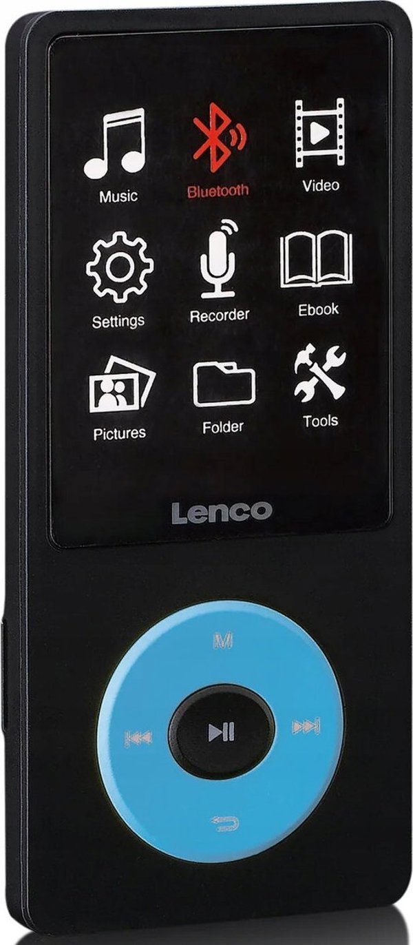 Lenco LENCO Xemio-860 MP4-Player με οθόνη μπαταρία BT 8GB μπλε