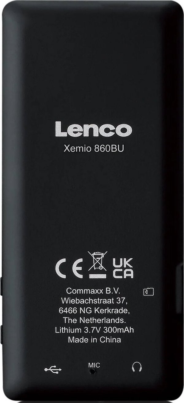 Lenco LENCO Xemio-860 MP4-Player με οθόνη μπαταρία BT 8GB μπλε