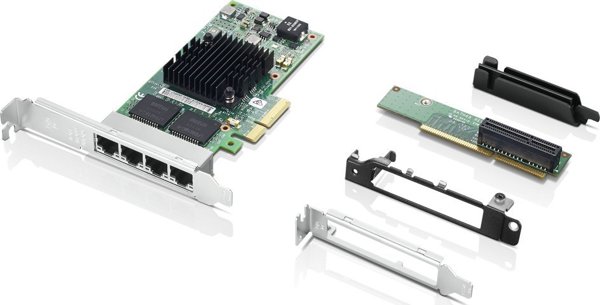 Lenovo Intel I350-T4-Ethernet Κάρτα Επέκτασης 4 Θυρών