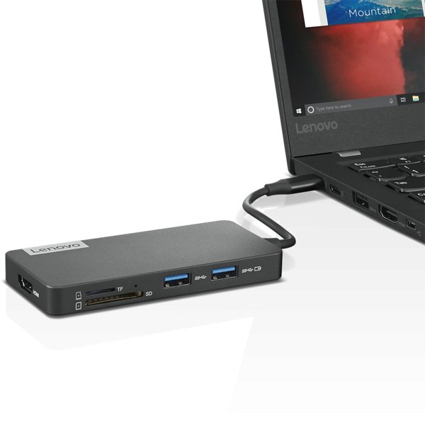 Lenovo | USB-C 7-in-1 Hub | Adapteris | USB-C