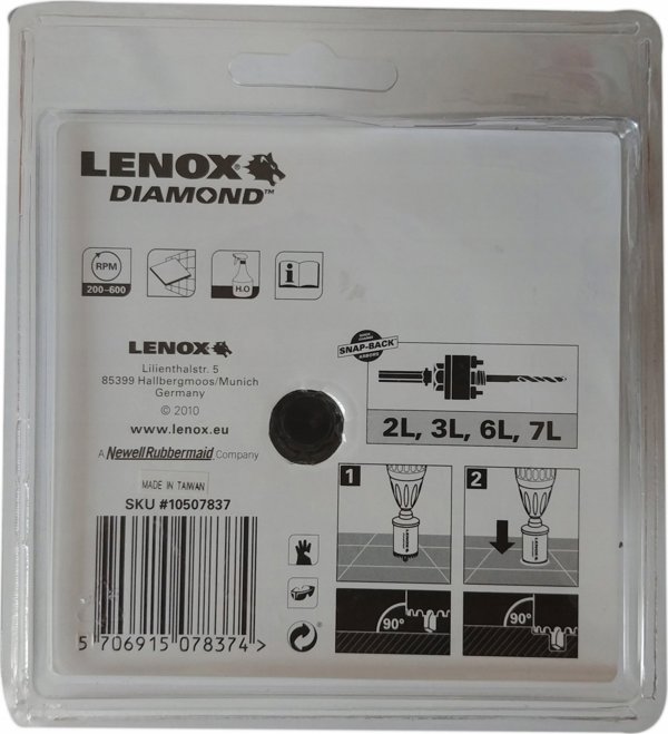 Lenox IRWIN DIAM HOLE SAW 64mm /LENOX ...