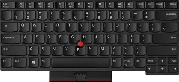 Lenovo Πληκτρολόγιο για Thinkpad T480 (01HX390) - Γαλλική Διάταξη (French Layout)