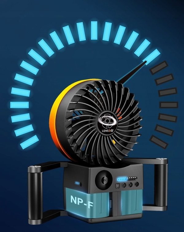LensGo Typhoon 1 Εξωτερικός Φυσητήρας Στούντιο για Φωτογραφία & Βίντεο VLOG