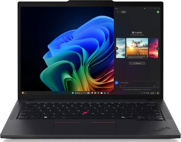 Lenovo ThinkPad T14 G6 Intel | Black | 14 " | IPS | WUXGA | 1920 x 1200 pixels | Anti-glare | Intel Core Ultra 7 | 258V | 32 GB | Soldered LPDDR5x | Solid-state drive capacity 1000 GB | Intel Arc Graphics 140V | Windows 11 Pro | 802.11be | Bluetooth versi