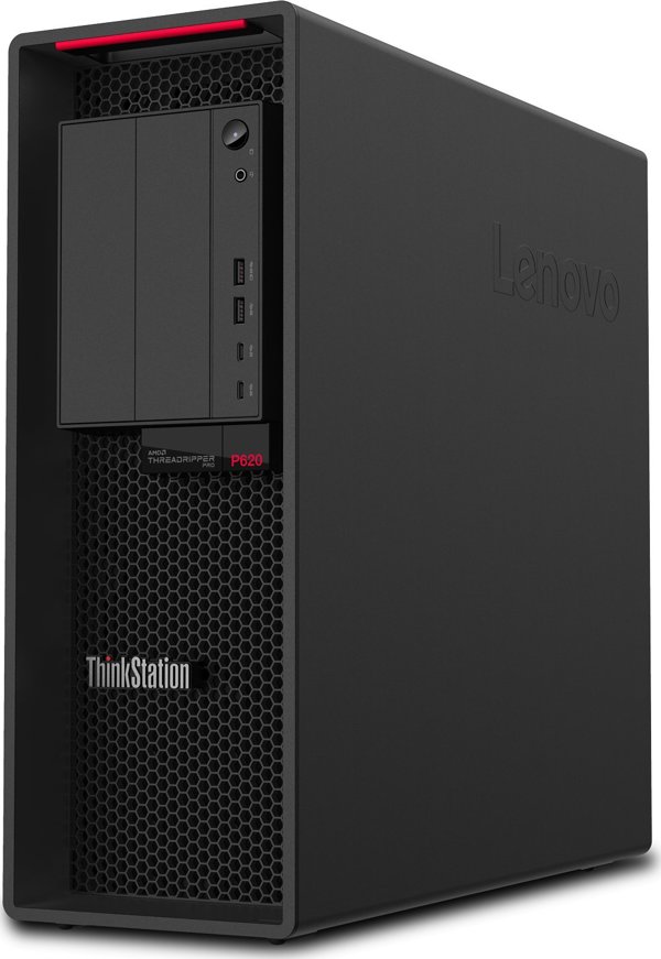 Lenovo ThinkStation P620 30E0 - Tower - 1 x Ryzen ThreadRipper PRO 5955WX / 4 GHz - AMD PRO - RAM 64 GB - SSD 1 TB - TCG Opal Encryption, NVMe - RTX 4000 Ada - 1GbE, 10GbE - Win 11 Pro - Οθόνη: keiner - Πληκτρολόγιο: Deutsch - Business Black - TopSelle
