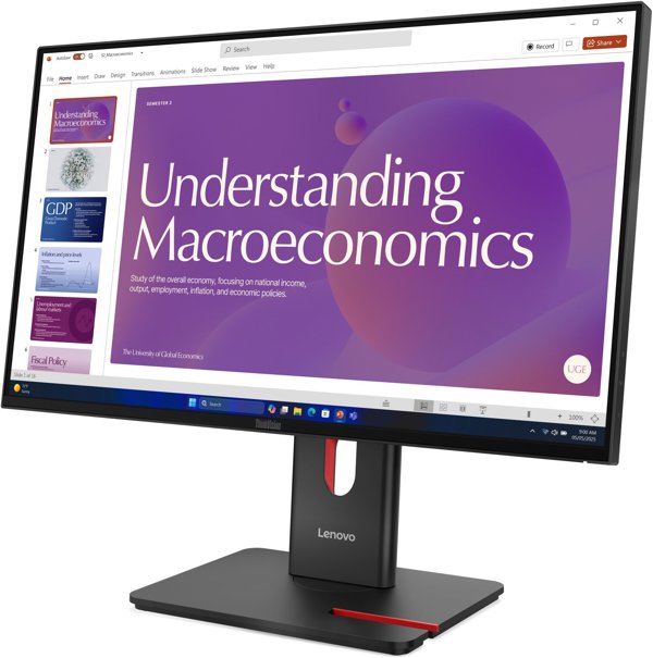 Lenovo ThinkVision T24D-40 23.8 1920x1080/16:9/250 nits/DP/HDMI/USB-C/3Y Warranty | Lenovo