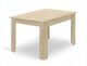 Leobert Σετ Τραπεζαρίας NP 120x80cm Δρυς Sonoma με 4 Καρέκλες WAT Γκρι - Πόδια Φυσικού Ξύλου