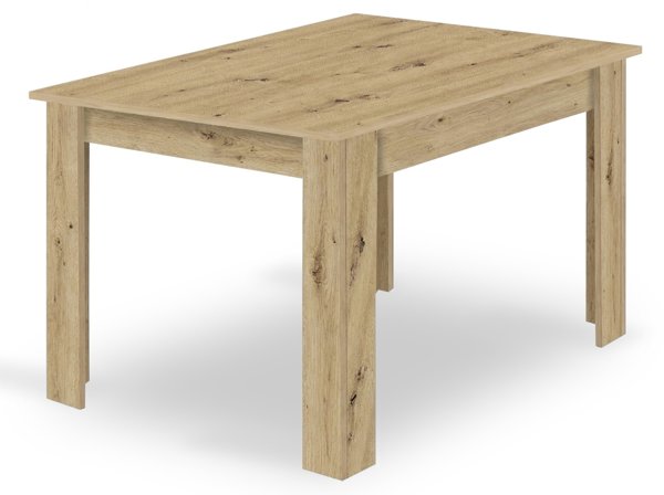 Τραπέζι Τραπεζαρίας Leobert NP 120x80cm, Χρώμα Artisan, Ξύλινη Κατασκευή
