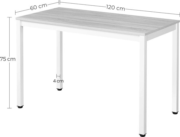 Σετ Leobert Τραπέζι ΤΕSSA 120x60 Ανοιχτό Δρυς + 4 Καρέκλες OSAKA Μαύρες