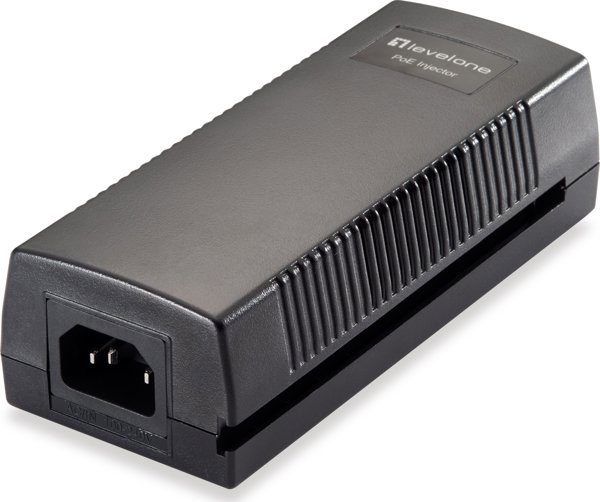 LevelOne POI-3014 Gigabit PoE Injector 30W, Μαύρο