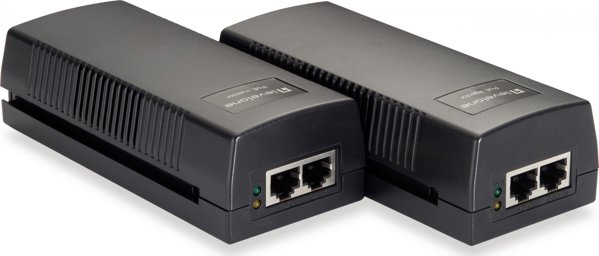 LevelOne PoE Injektor POI-2012, 15.4W, Fast Ethernet, Μαύρο