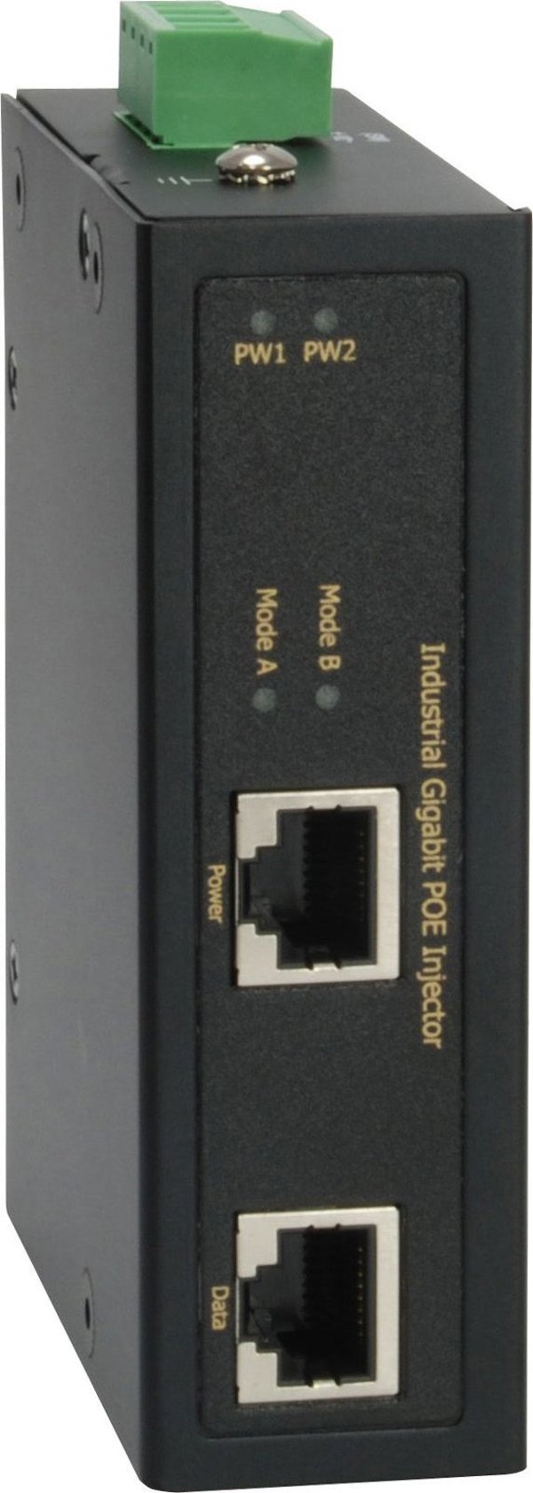 LevelOne IGP-0102 PoE+ Gigabit Ethernet Injector 36W, Μαύρο