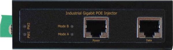 LevelOne IGP-0102 PoE+ Gigabit Ethernet Injector 36W, Μαύρο